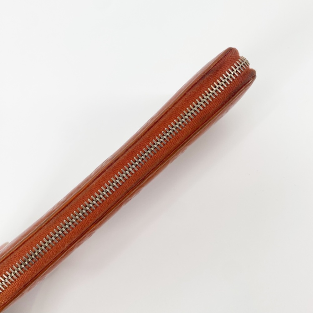 Gucci Tan Guccisima Leather Bamboo Tassel Long Zippy Wallet - Picture 8 of 12